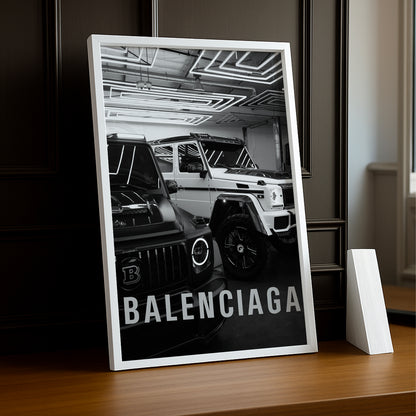 Cadre photo Mercedes Class G x Balenciaga