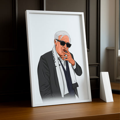 Cadre photo Carlo Ancelotti