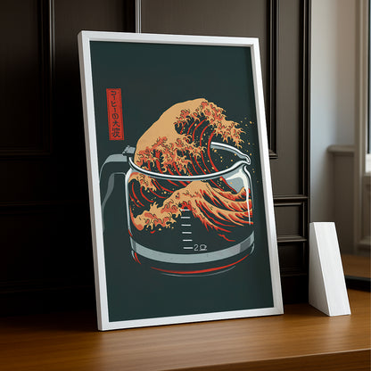 Cadre photo Coffee Lover - Coffee Wave