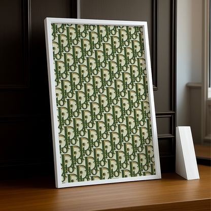 Cadre photo Christian Dior - Monogram vert
