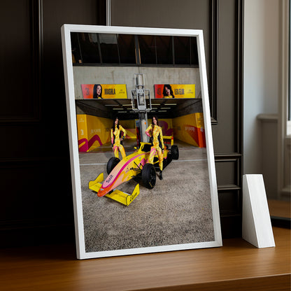 Poster encadrée GP Explorer - Écurie Rio de Janeiro Maghla x Léa Élui