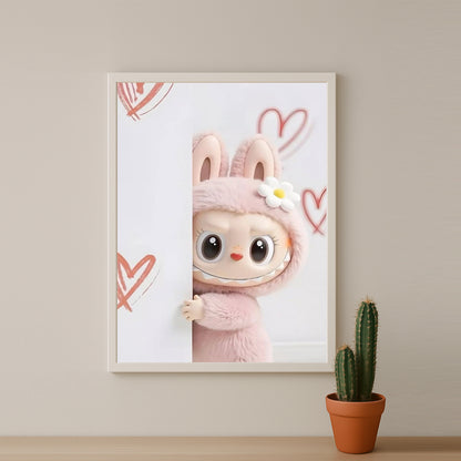 Poster Labubu - Side Love