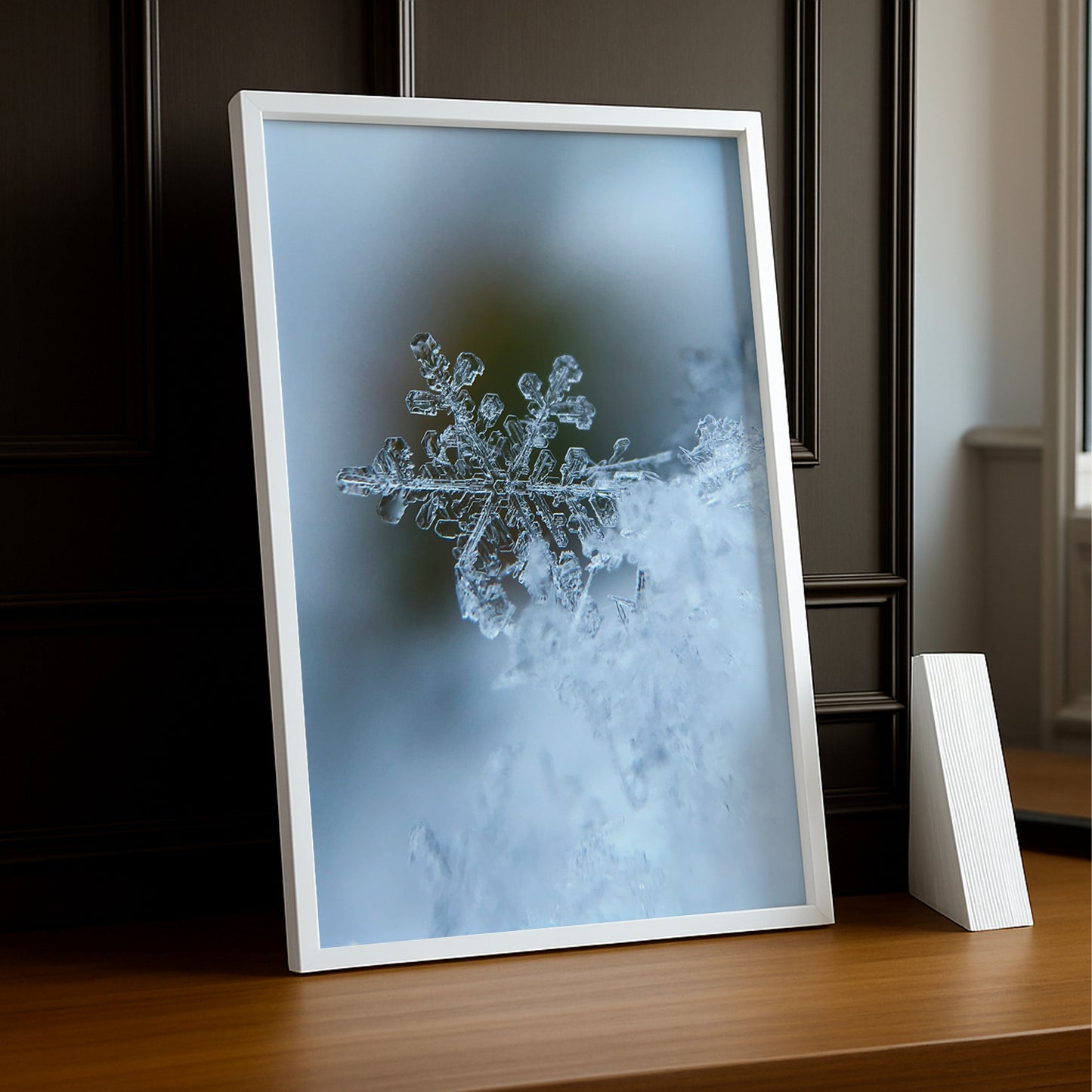 Poster Photo Naturel - Un Flocon