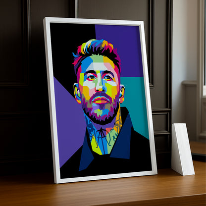 Cadre Photo Footballeur - Sergio Ramos