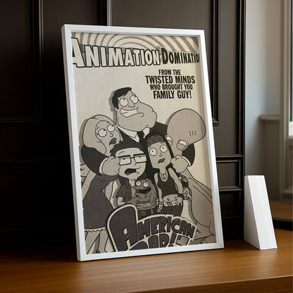 Cadre Photo American Dad - Animation Domination