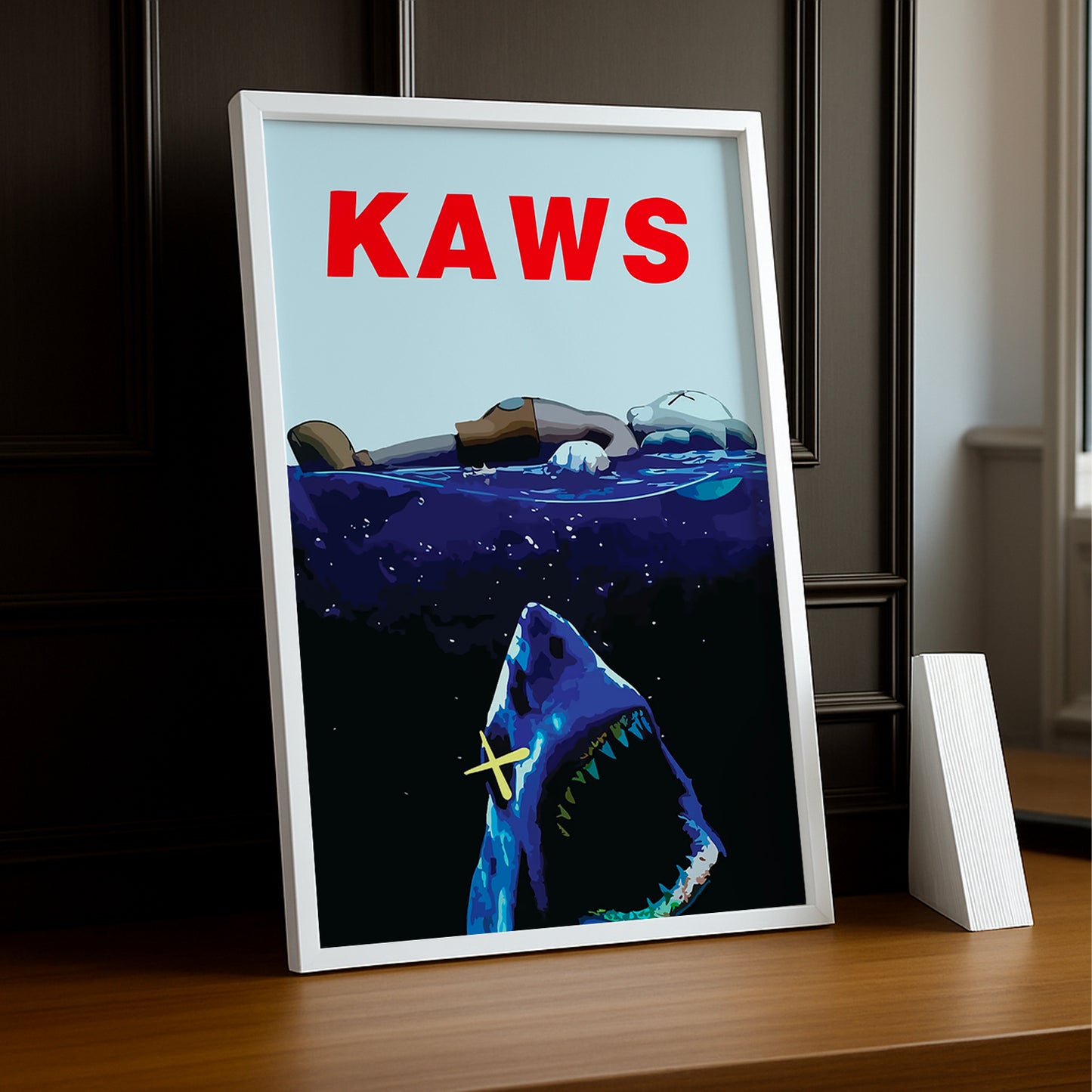 Cadre photo Kaws - Jaws
