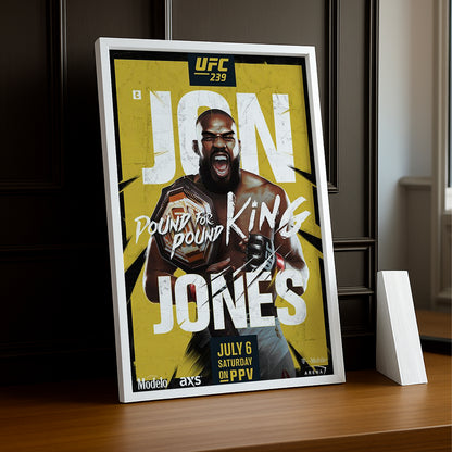 Cadre photo UFC - King Jon Jones