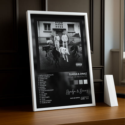 Cadre photo Album - Drôle de Mentalité Djadja & Dinaz
