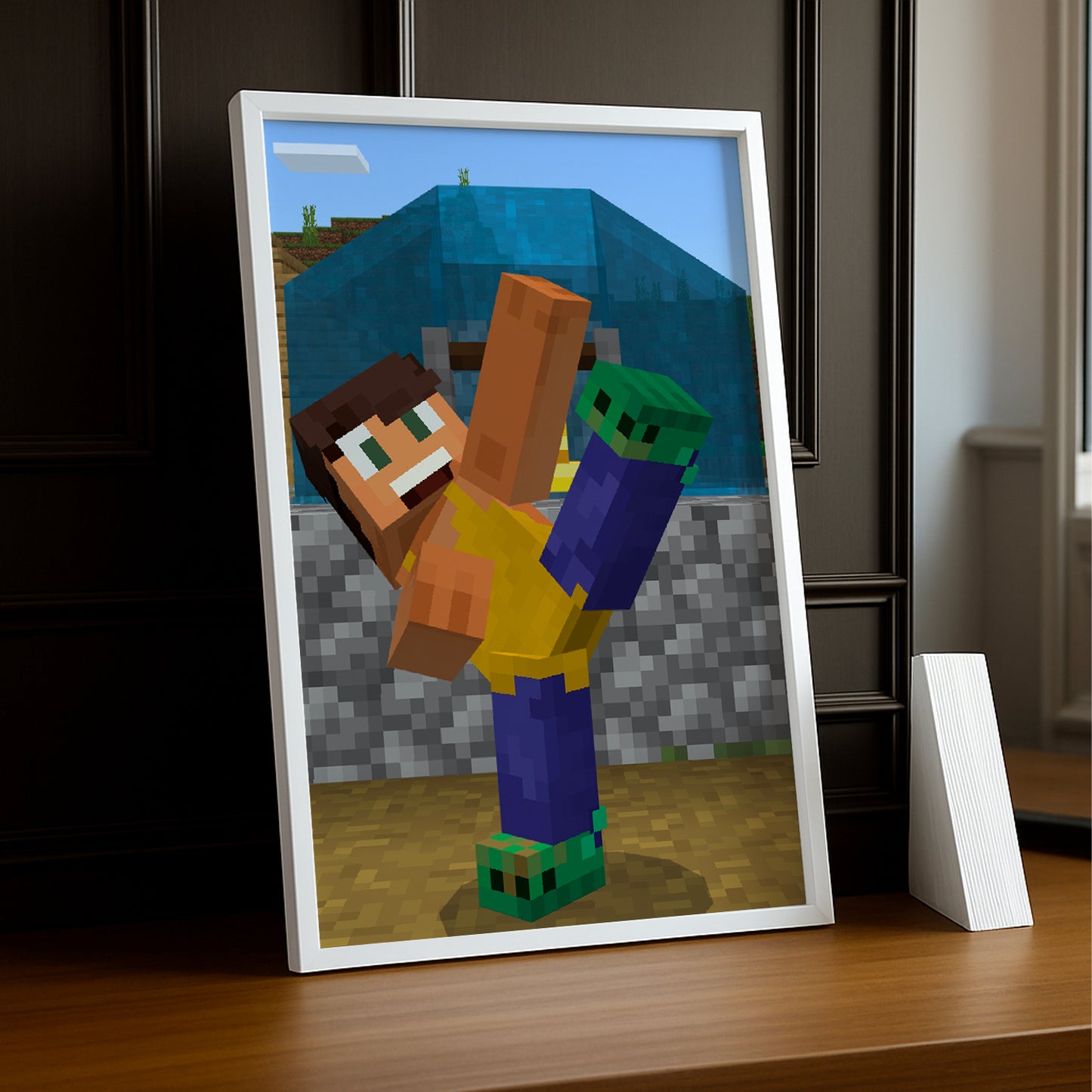 Cadre photo Minecraft - Crocs