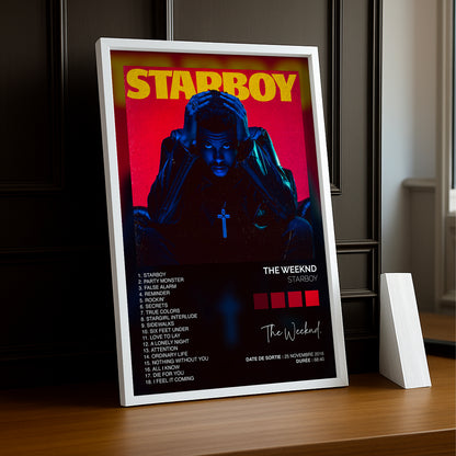 Poster The Weeknd - Album Starboy