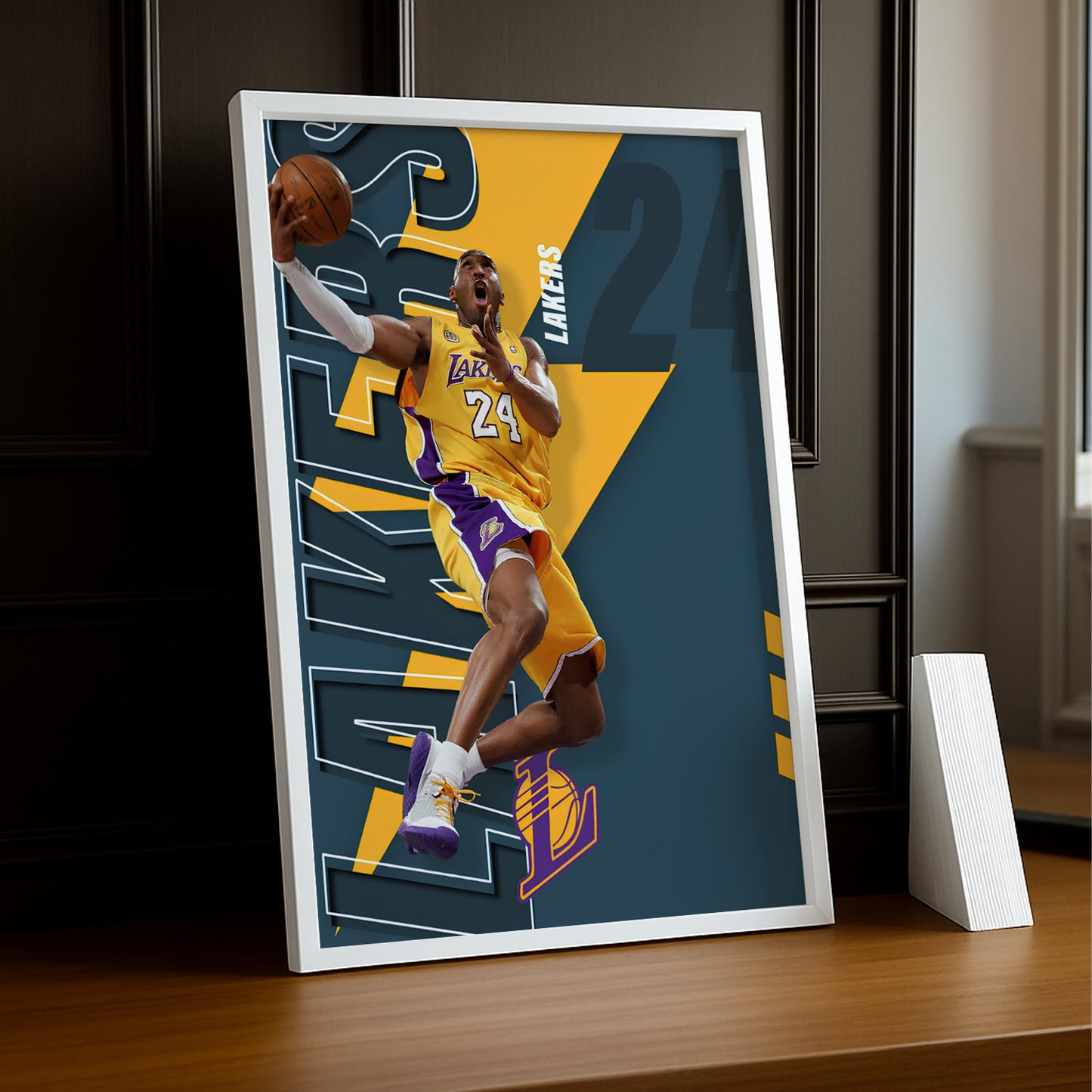 Cadre photo Kobe Bryant Lakers NBA