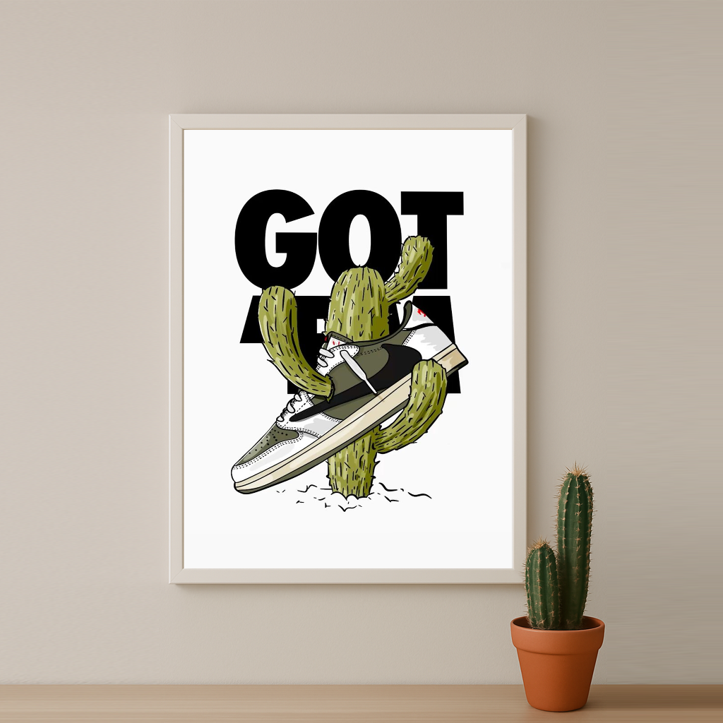 Poster Nike Got'Em Cactus Jack