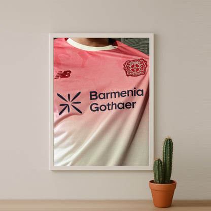 Poster Maillot Football - Bayer Leverkusen Kit 25-26