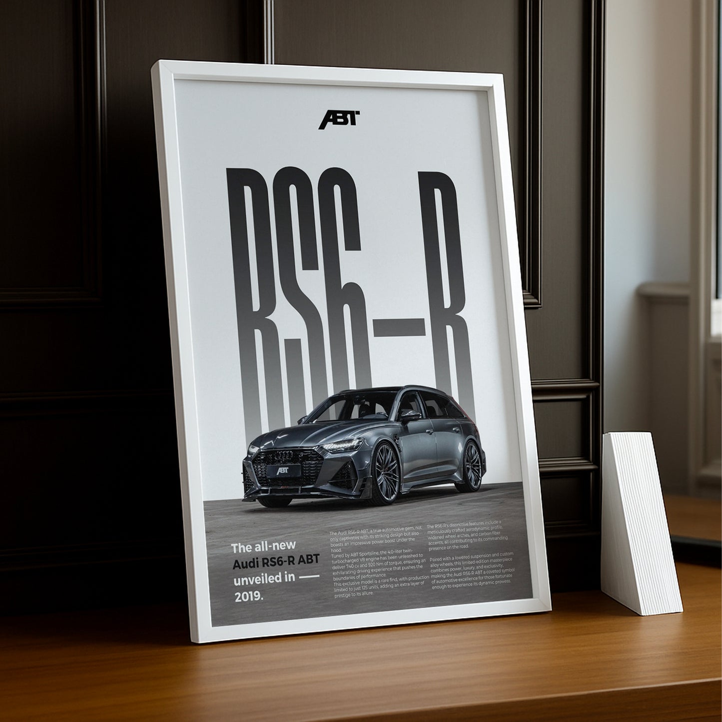 Poster Voitures - Audi RS6 ABT