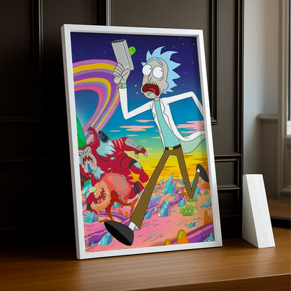 Rick und Morty-Fotorahmen 