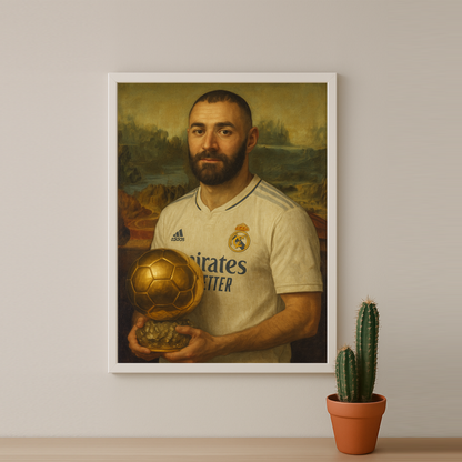 Poster Ballon d'Or - Karim Benzema