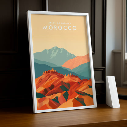 Atlas Mountains Maroc - Poster