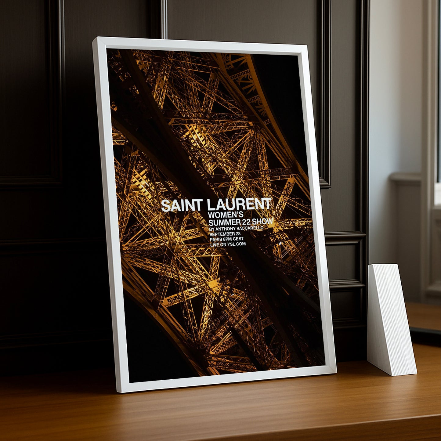 Cadre photo Yves Saint Laurent - Women's Summer 22 Show