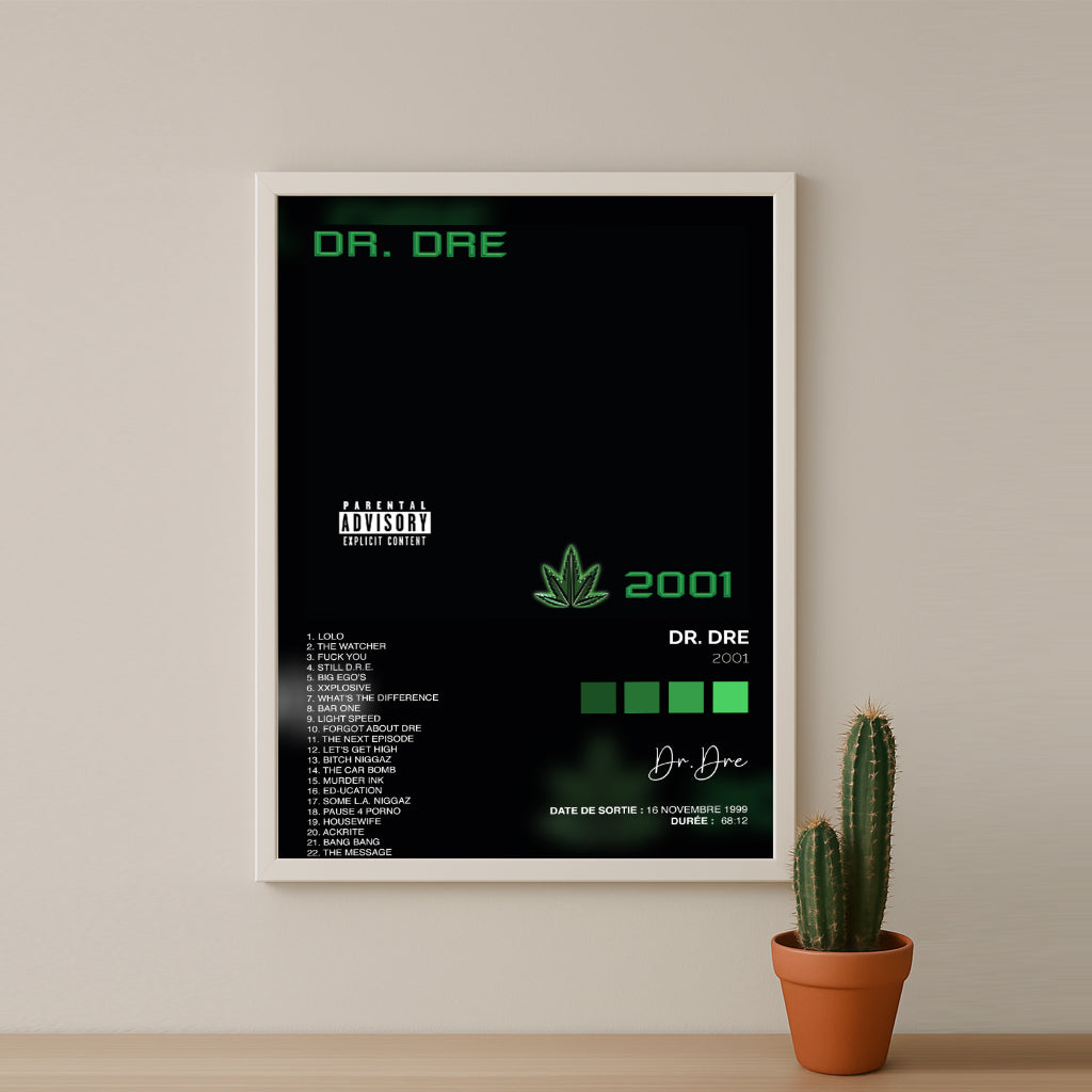 Poster Dr.Dre - Album 2001