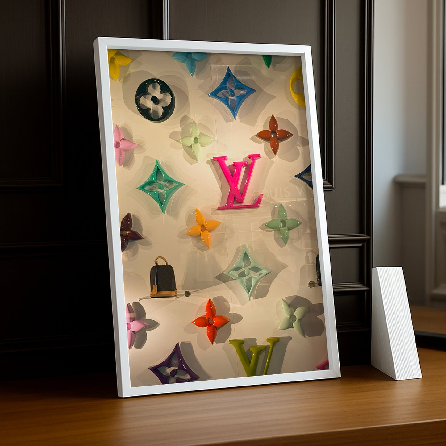 Cadre photo Louis Vuitton - Monogram Wall