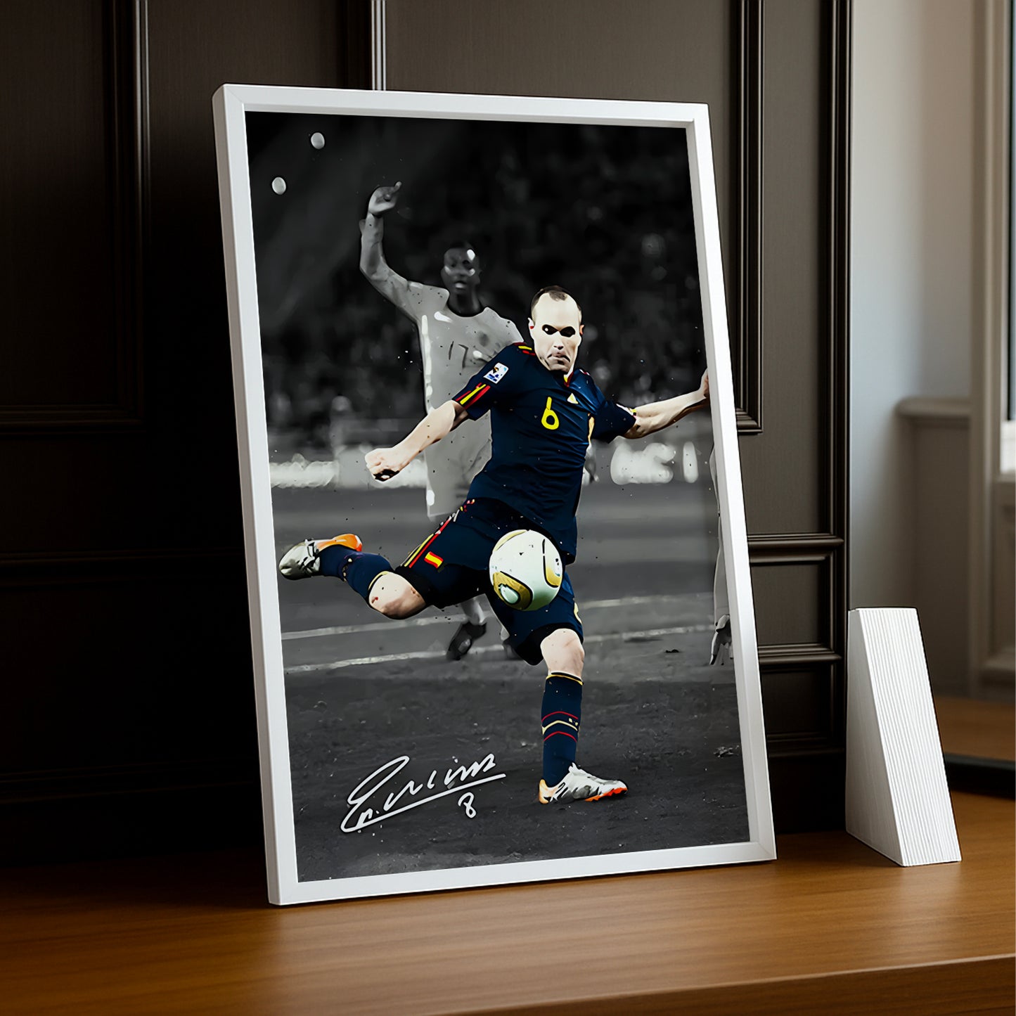 Cadre photo de Andrés Iniesta