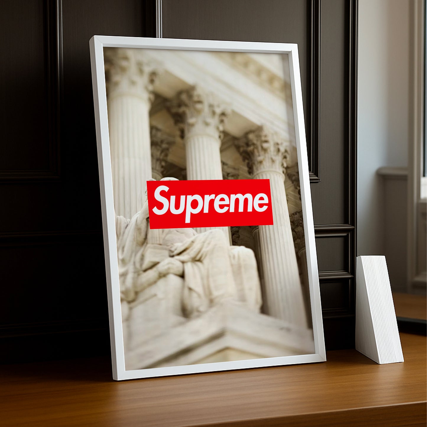 Poster Supreme - Monument Blanc