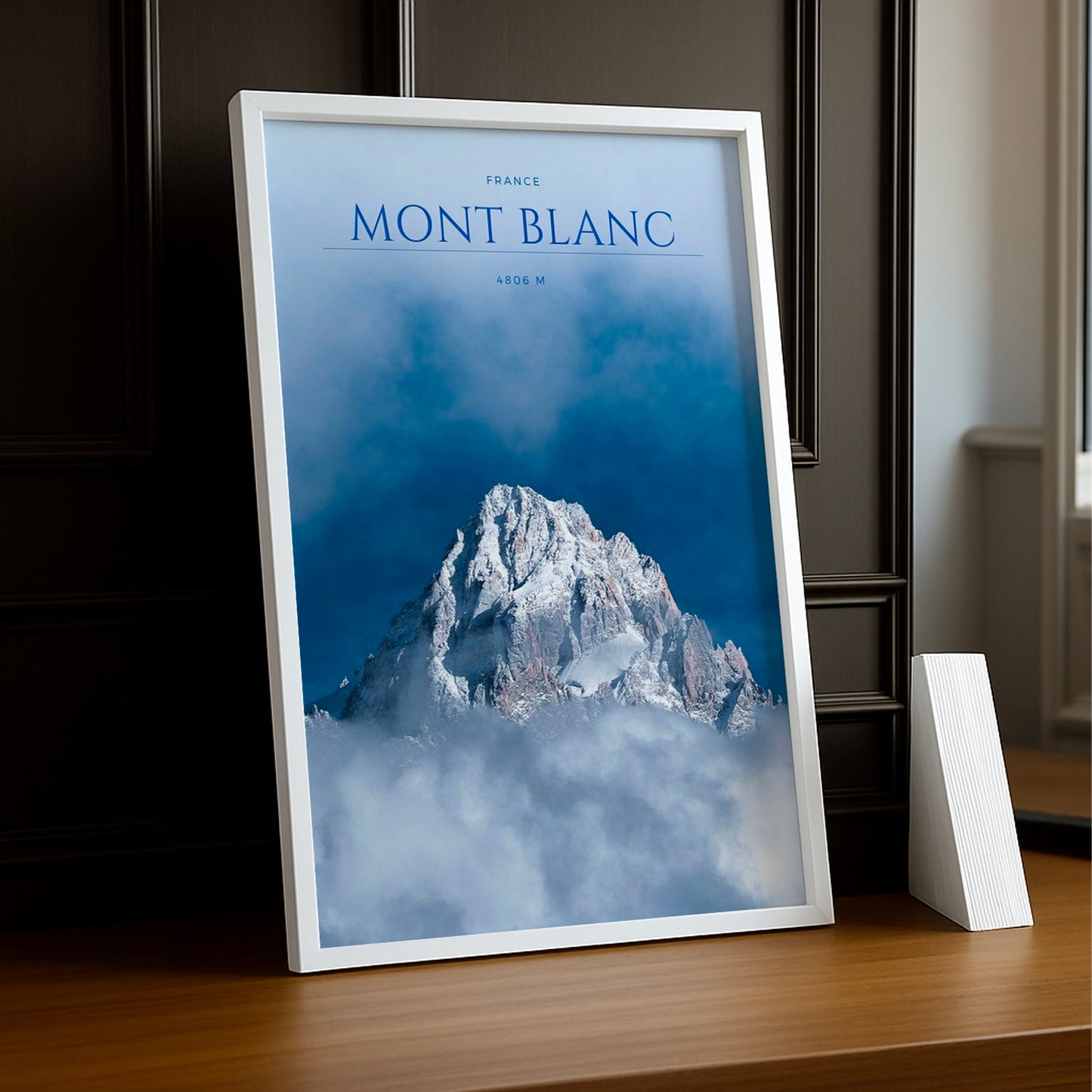 Cadre Photo Naturel - Mont Blanc France