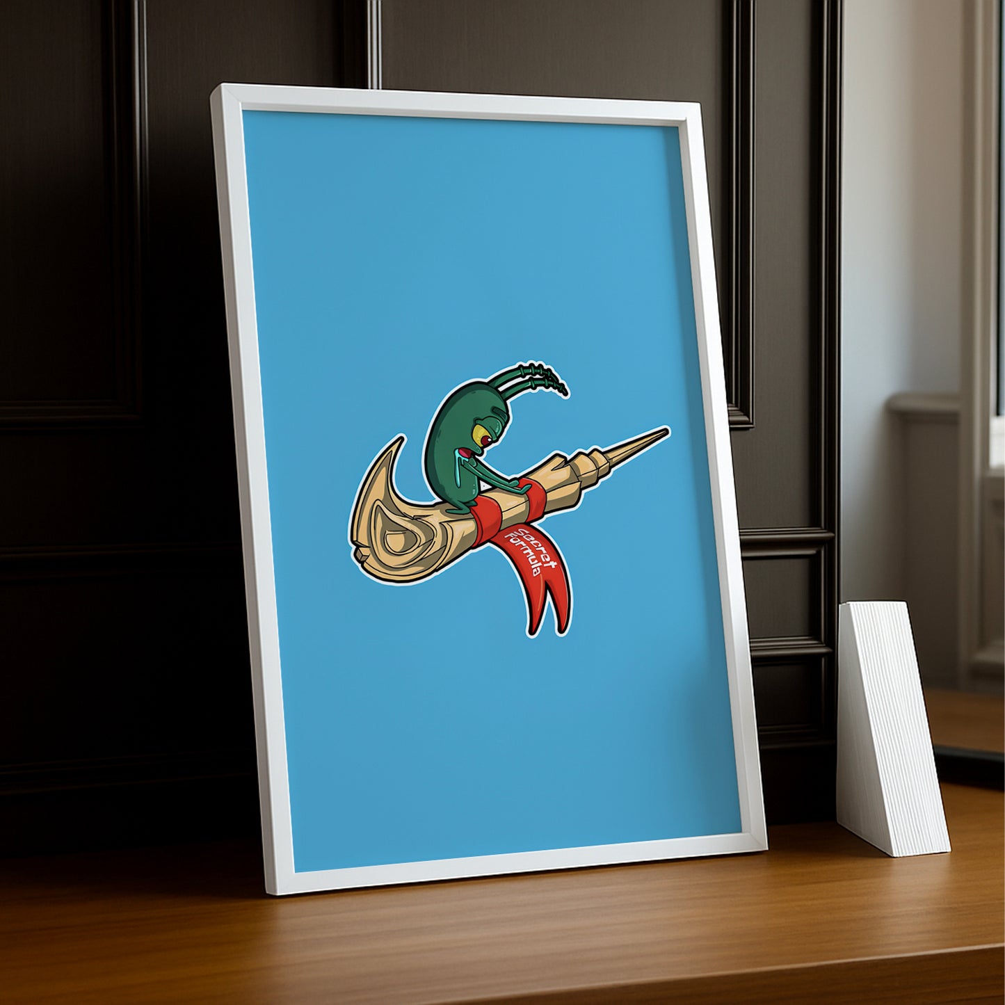 Poster Nike Logo Plankton