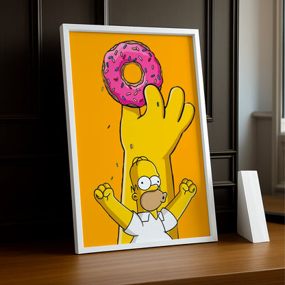 Cadre Photo Les Simpsons - Donuuuts