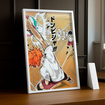 Cadre photo Volley-Ball - Hinata Spike Haikyu