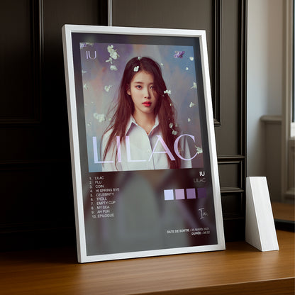 Cadre Photo K-Pop - IU Lilac