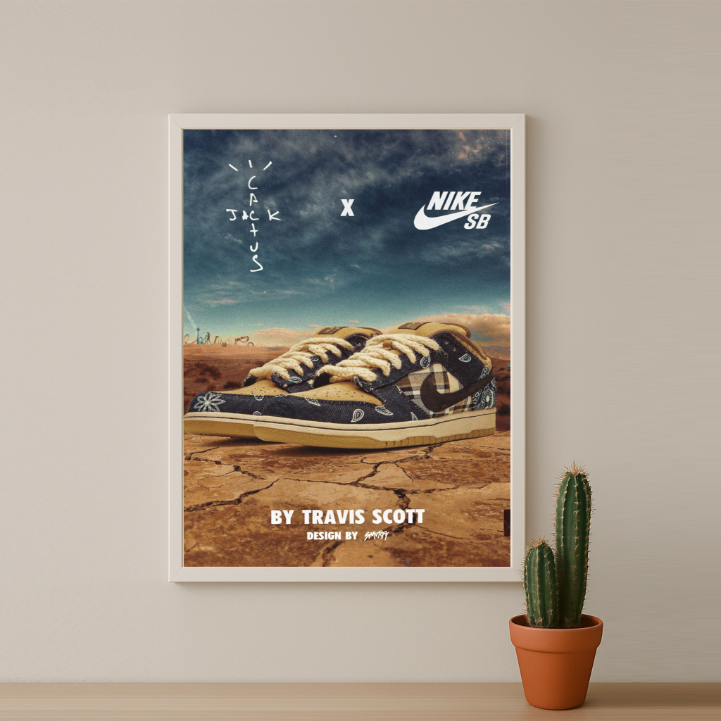 Poster Nike SB x Travis Scott