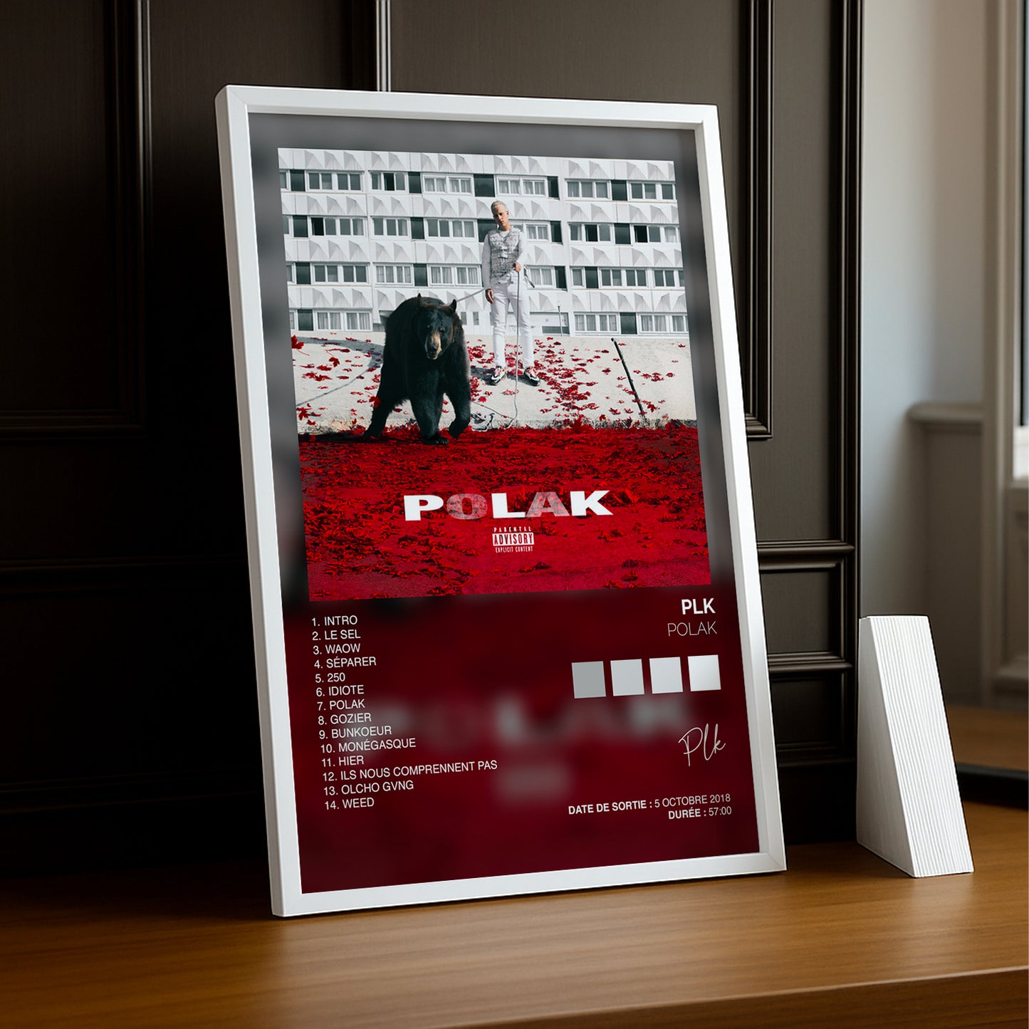 Cadre photo Album Musicaux - Polak de PLK