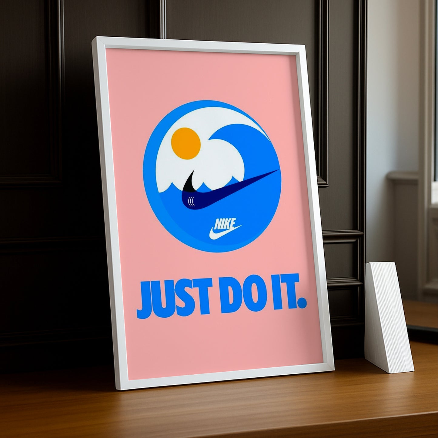 Cadre Photo Nike - Just Do It Fleurs