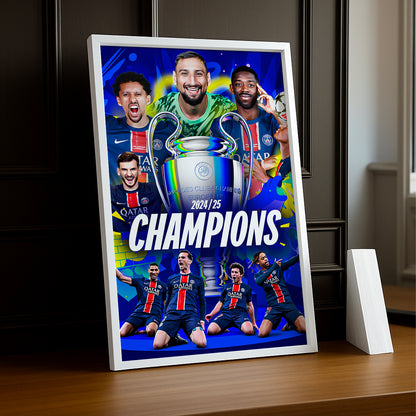 Cadre photo PSG Ligue des champions