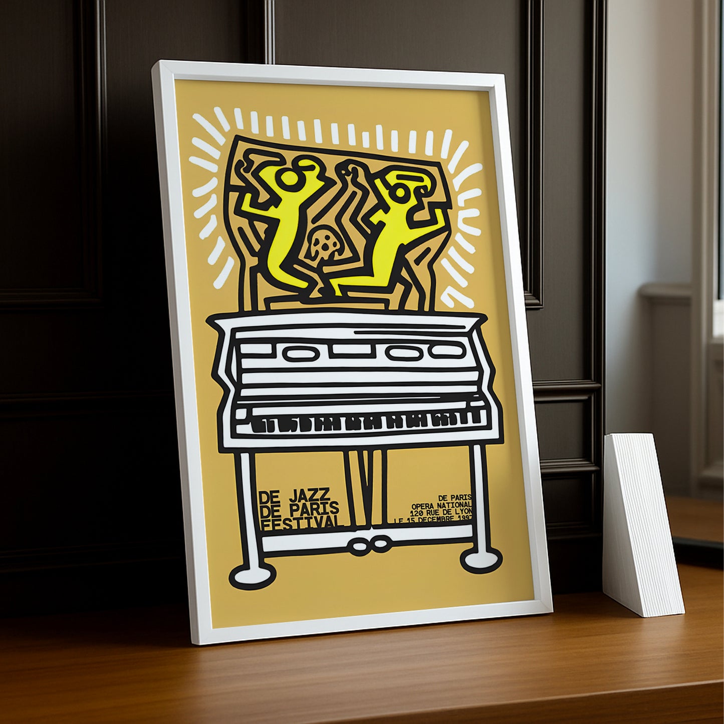 Cadre photo Keith Haring