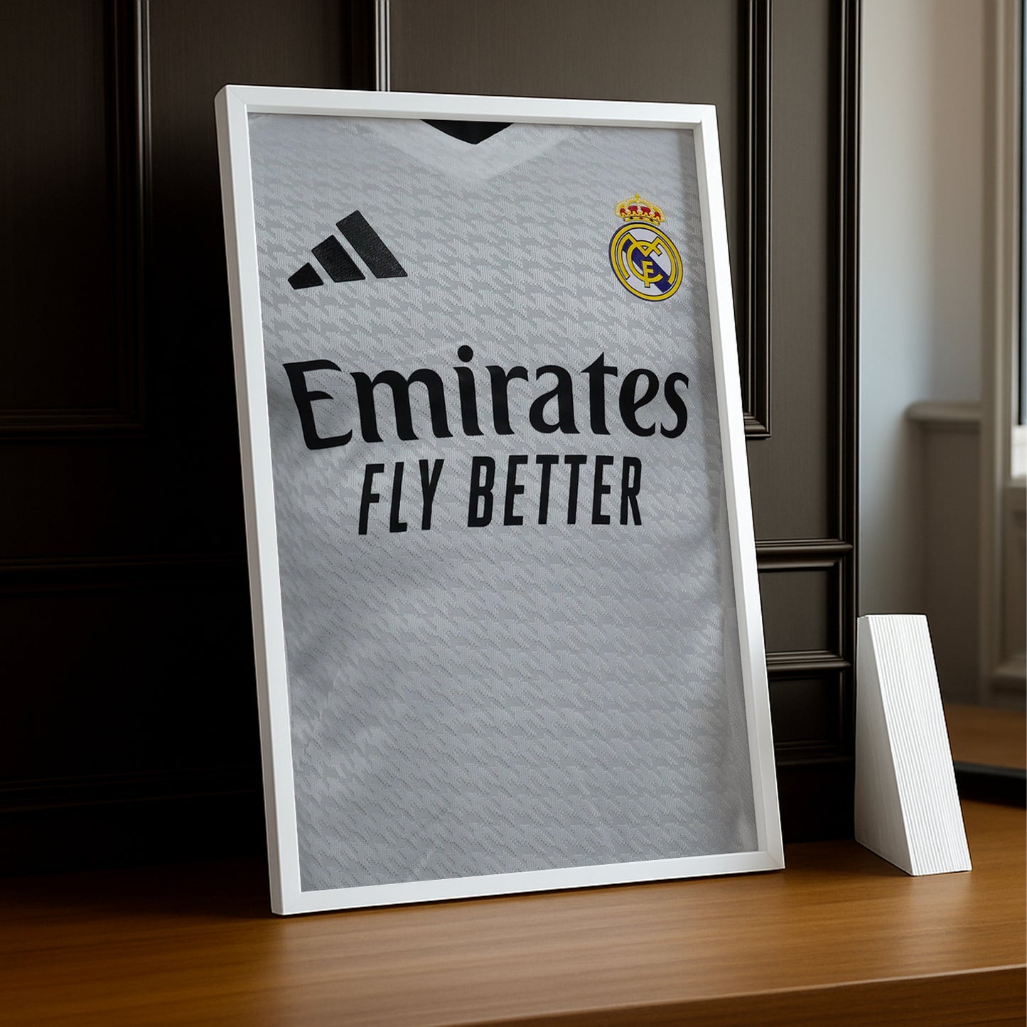 Cadre photo Maillot de Real Madrid domicile