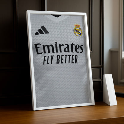 Cadre photo Maillot de Real Madrid domicile