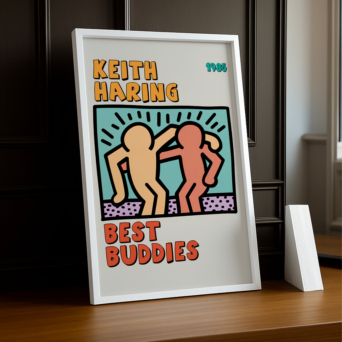 Cadre photo Keith Haring