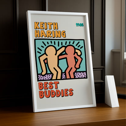 Cadre photo Keith Haring