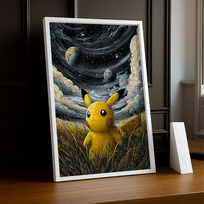 Cadre Photo Pokémon - Pikachu Aesthetic