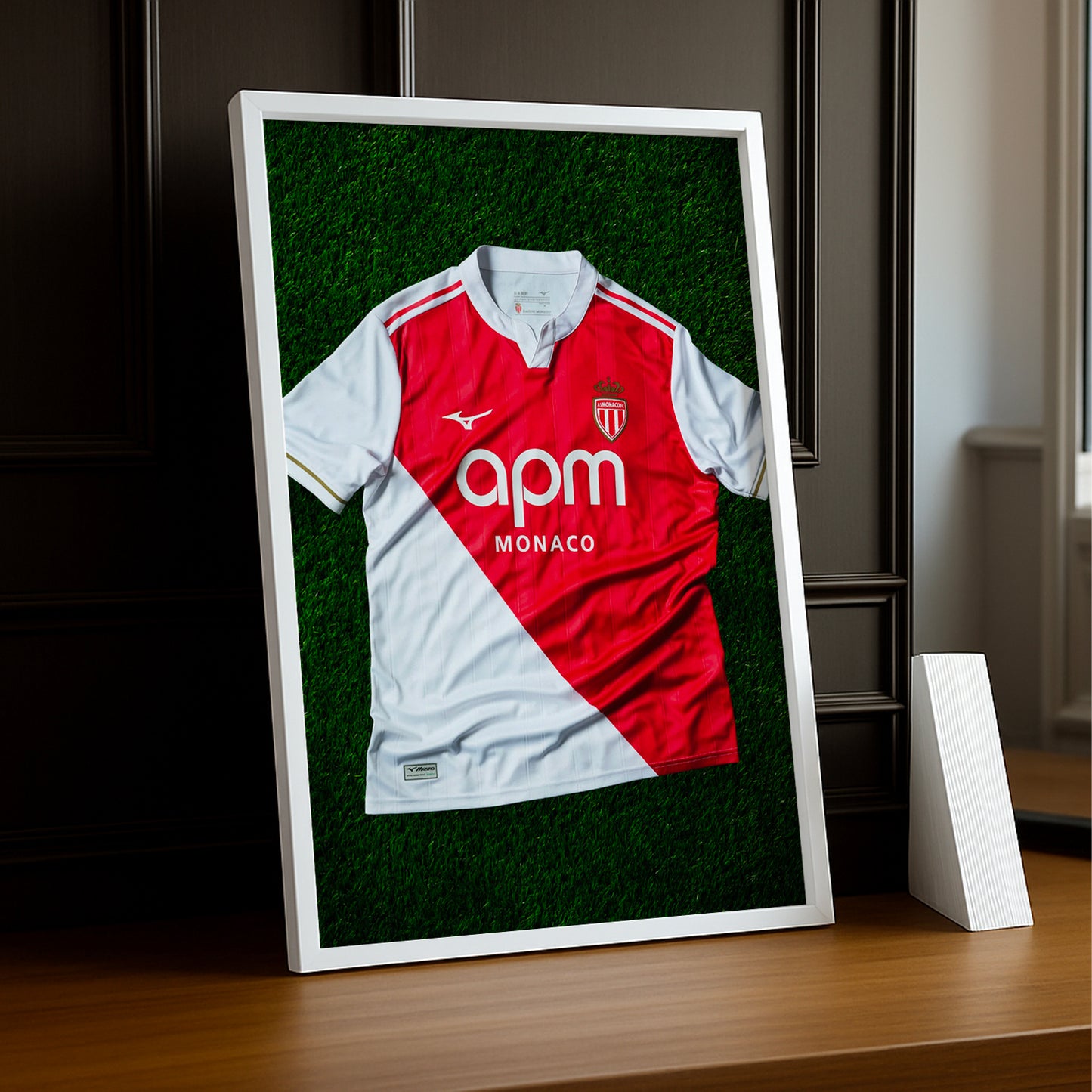 Cadre photo - Maillot AS Monaco 2026