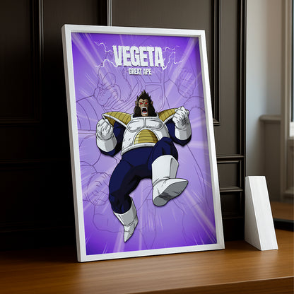 Poster Dragon Ball Z - Vegeta Great Ape
