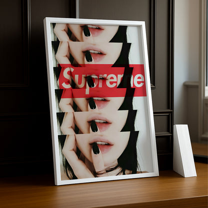 Poster Supreme - Aesthetic