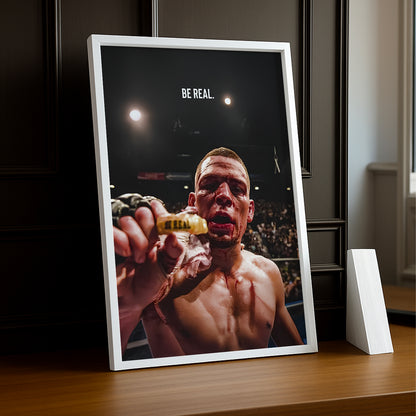 Cadre photo UFC - Nate Diaz Be Real