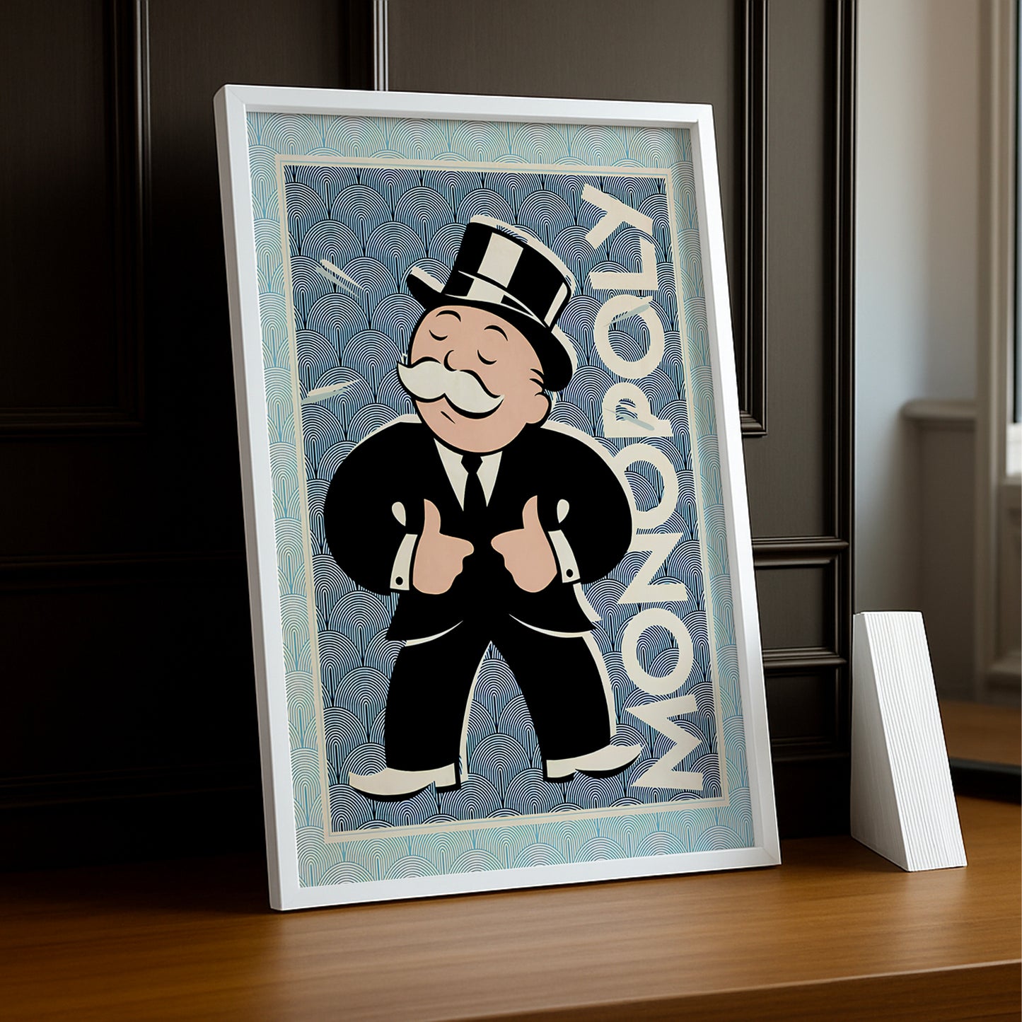 Monopoly Bleu - Poster