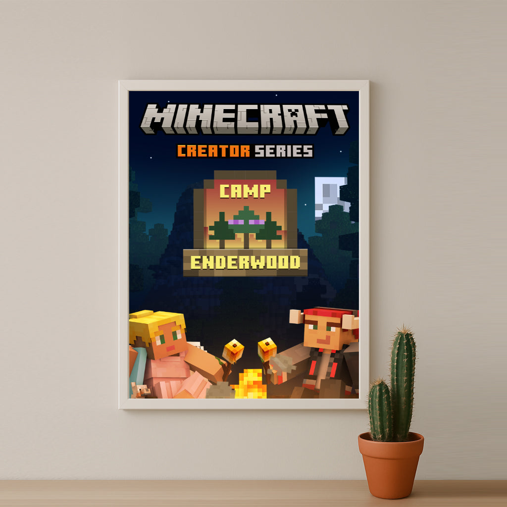 Cadre photo Minecraft - Enderwood
