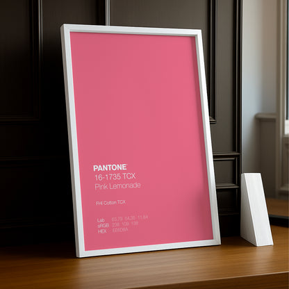 Cadre Photo Pantone - Pink Lemonade