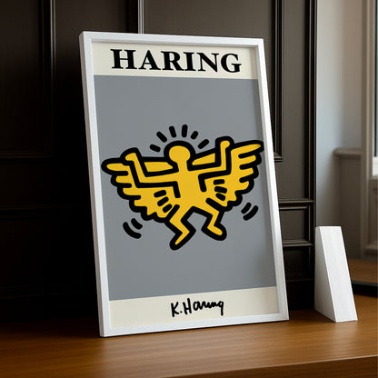 Cadre photo Keith Haring Angel