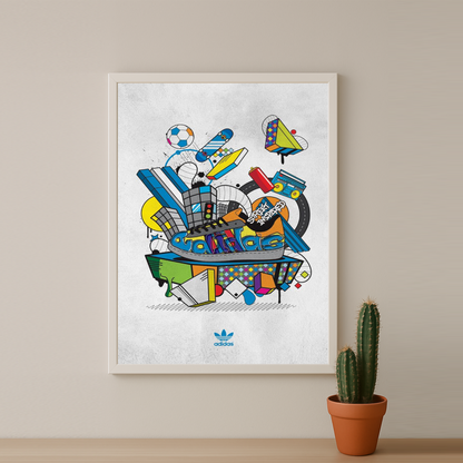 Cadre photo Adidas - Street Inspired